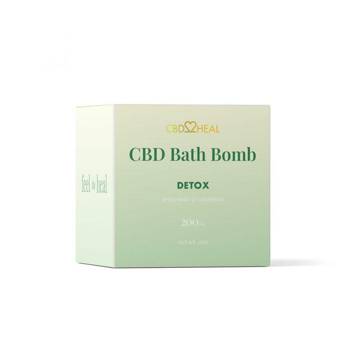 CBD2HEAL CBD Bath Bomb Detox 200mg Canada