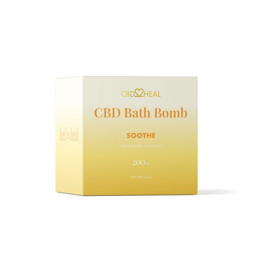 CBD2HEAL CBD Bath Bomb Soothe 200mg Canada